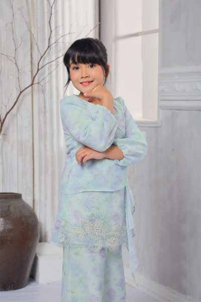 Kurung Nayla Kids - Mint